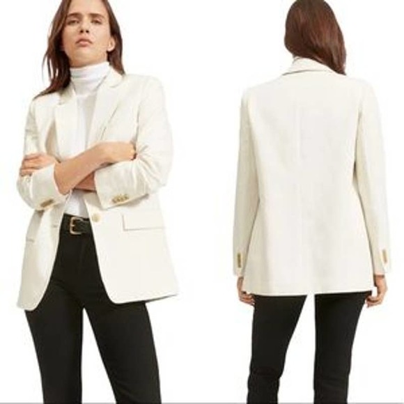 Everlane Jackets & Blazers - EVERLANE The Cotton-linen Blazer (14)